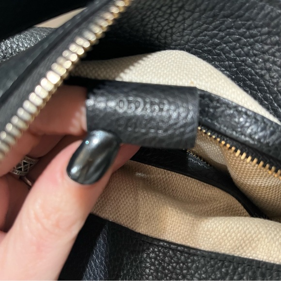 Gucci soho black pebble leather tote - Picture 6 of 6
